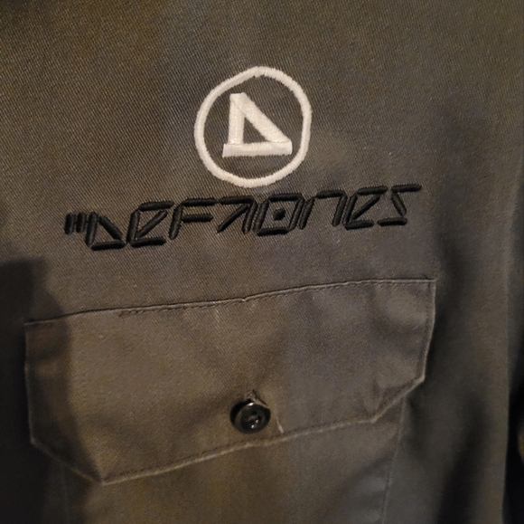 Deftones dickies button up vintage - Picture 2 of 5